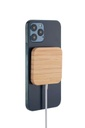 DOMITZ - 15W Square Bamboo Magsafe Wireless Charger - Image 4